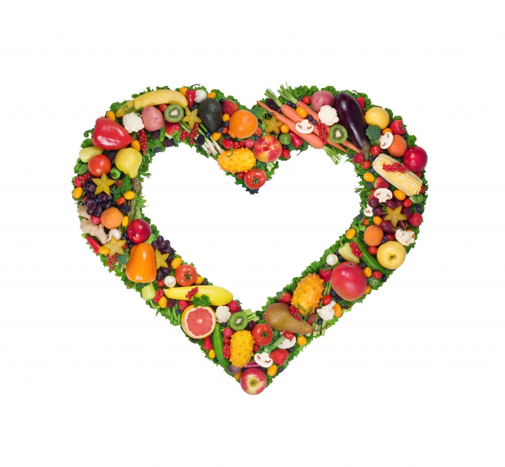 Fruit and vegetable heart